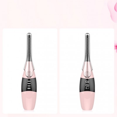 Pink Small Electric eyelash heated accessory tool elektrische wimperkruller mini eyelash curler l curl eyelash extension tools